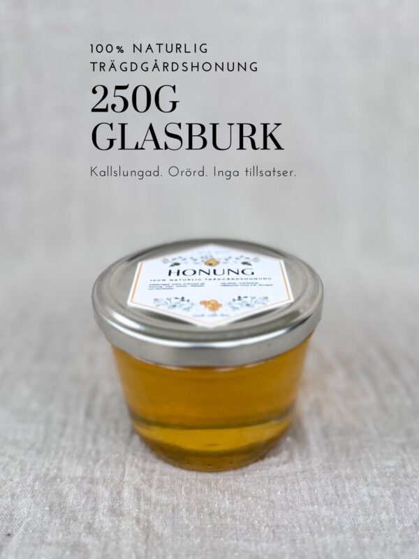 Honung 250g glasburk